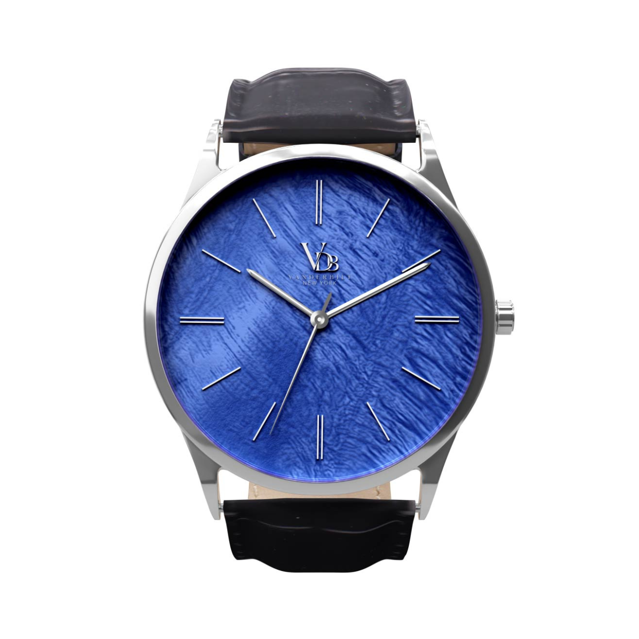 Vanderbilt New York | Analog | Luxury Watches | Blue & Black | Leather Strap | Women | Breakers Collection