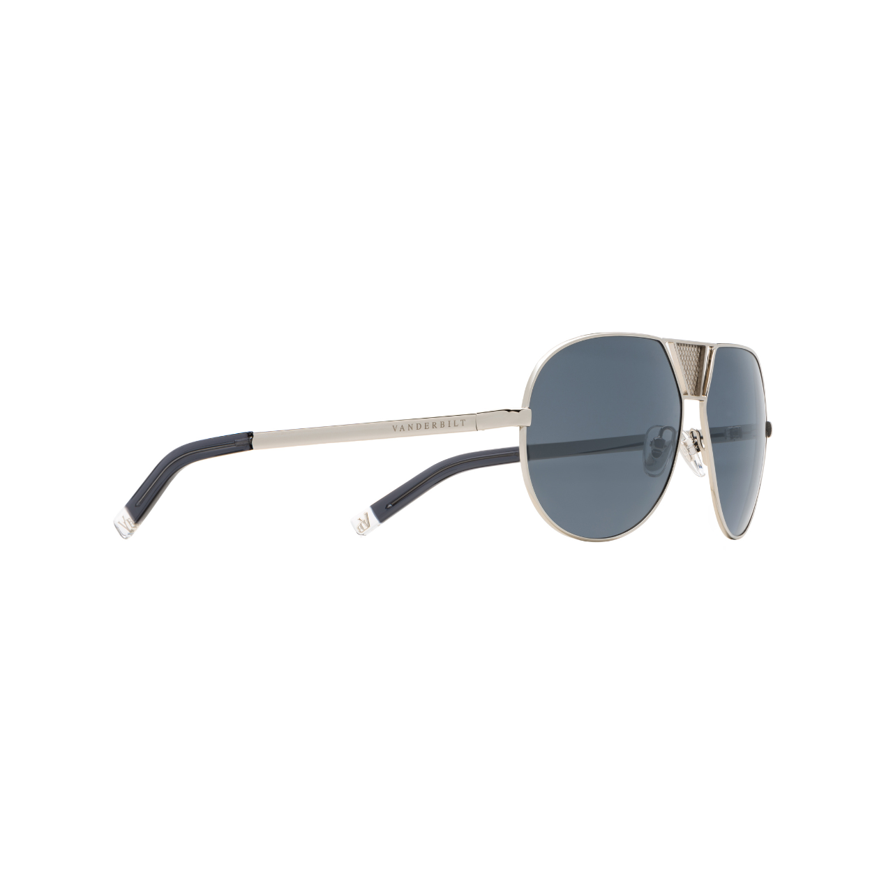 Vanderbilt New York | Aviator | Branded Latest & Stylish Sunglasses |Silver | UV Protected | Men | Beverly Hills Collection