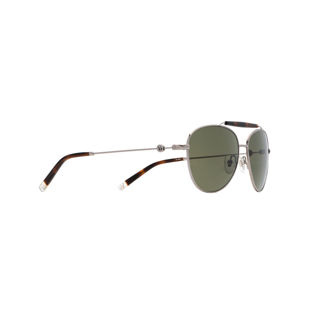 Vanderbilt New York | Aviator | Branded Latest & Stylish Sunglasses | Green & Silver | UV Protected | Men | Texas Collection