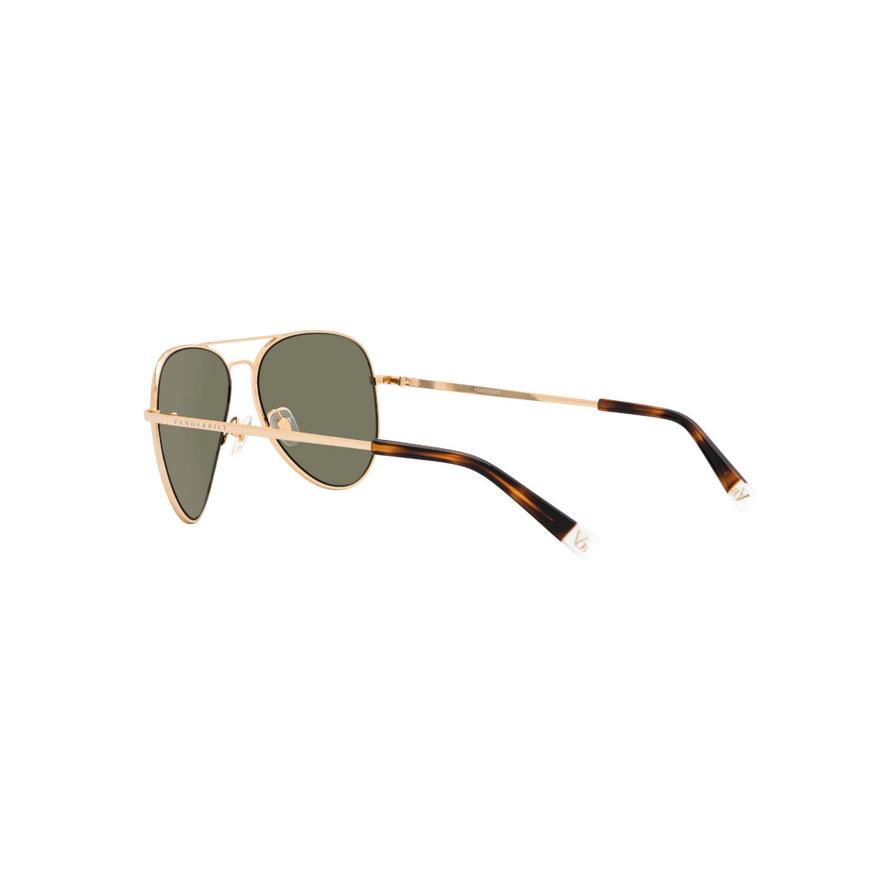 Vanderbilt New York | Aviator | Branded Latest & Stylish Sunglasses | Green & Gold | UV Protected | Men | Seattle Collection