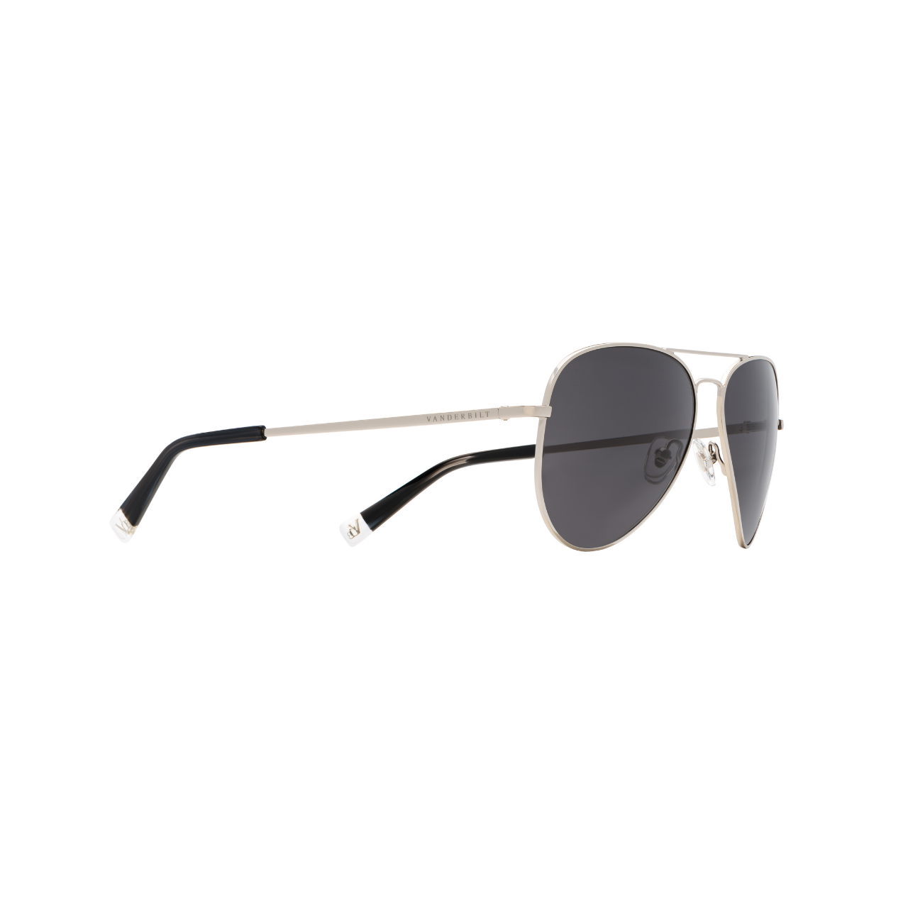 Vanderbilt New York | Aviator | Branded Latest & Stylish Sunglasses | Grey & Silver | UV Protected | Men | Seattle Collection