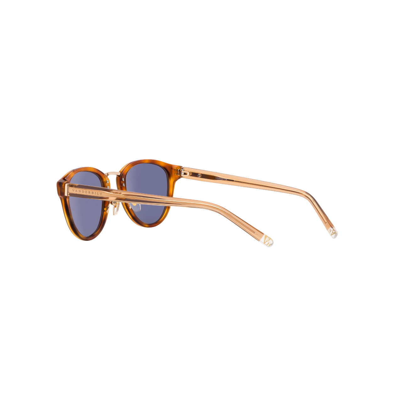 Vanderbilt New York | Oval | Branded Latest & Stylish Sunglasses | Blue & Brown | UV Protected | Men & Women (Unisex) | Las Vegas Collection