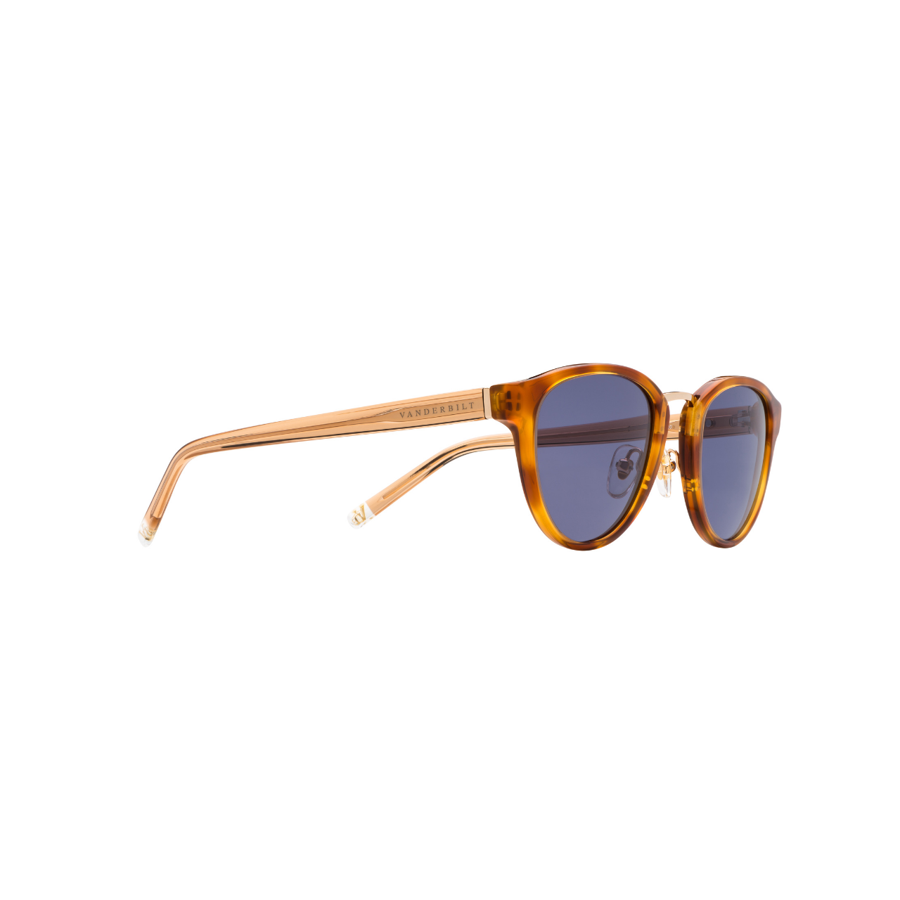 Vanderbilt New York | Oval | Branded Latest & Stylish Sunglasses | Blue & Brown | UV Protected | Men & Women (Unisex) | Las Vegas Collection