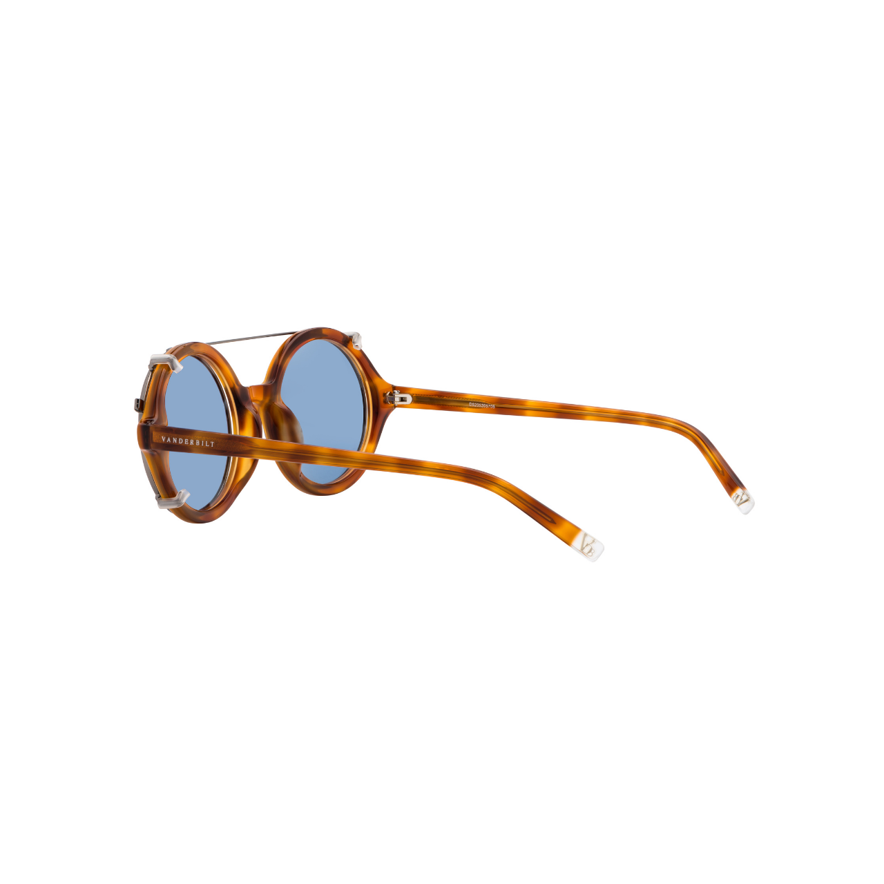 Vanderbilt New York | Round | Branded Latest & Stylish Sunglasses | Blue & Brown | UV Protected | Men  | Phoenix Collection