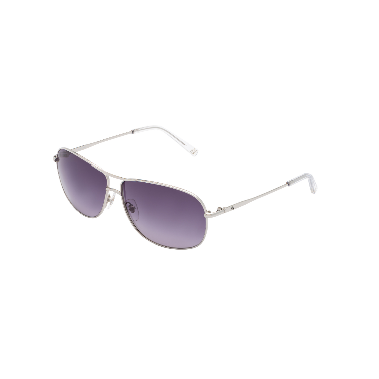 Vanderbilt New York | Aviator Square | Branded Latest & Stylish Sunglasses | Purple & Silver | UV Protected | Men | New York Collection