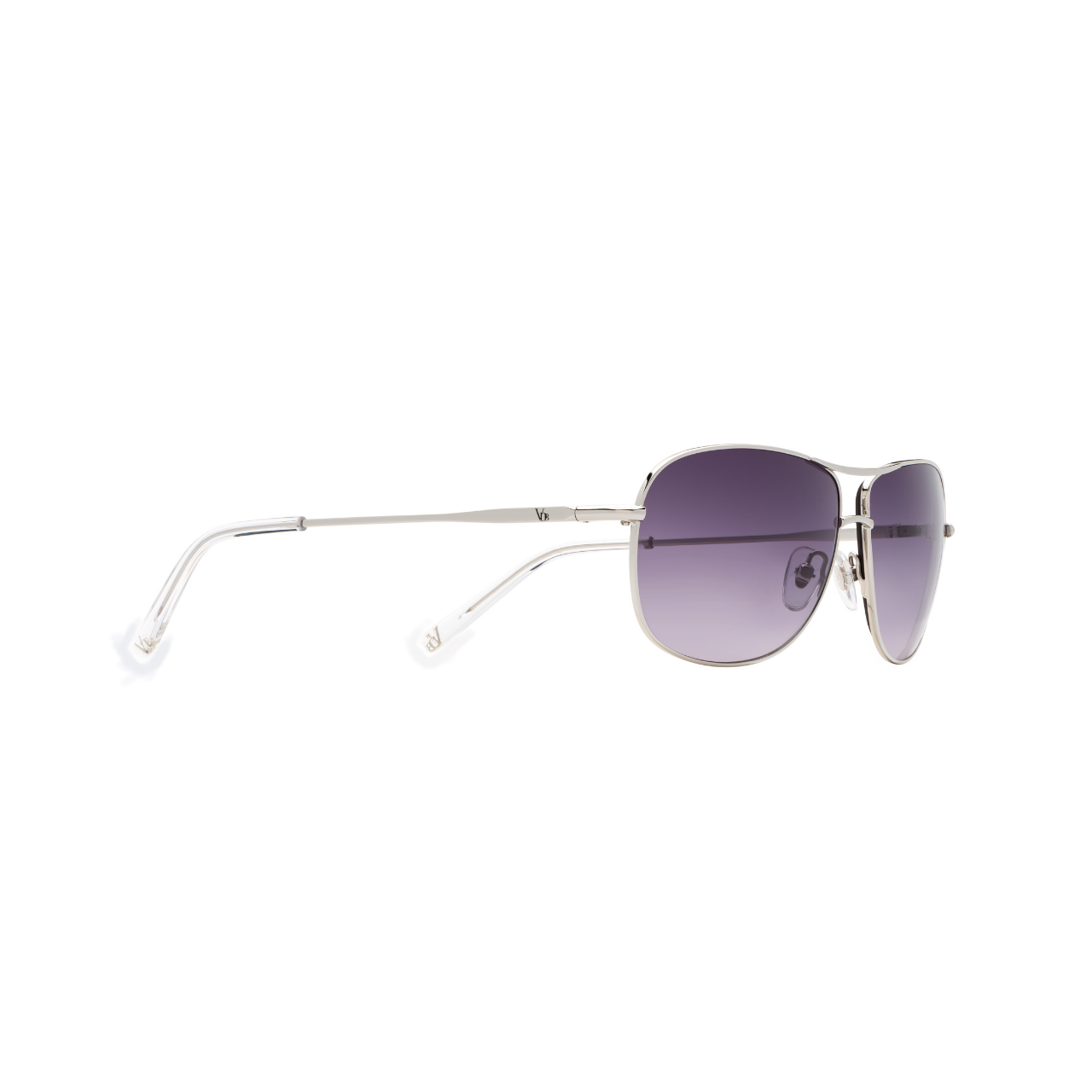 Vanderbilt New York | Aviator Square | Branded Latest & Stylish Sunglasses | Purple & Silver | UV Protected | Men | New York Collection