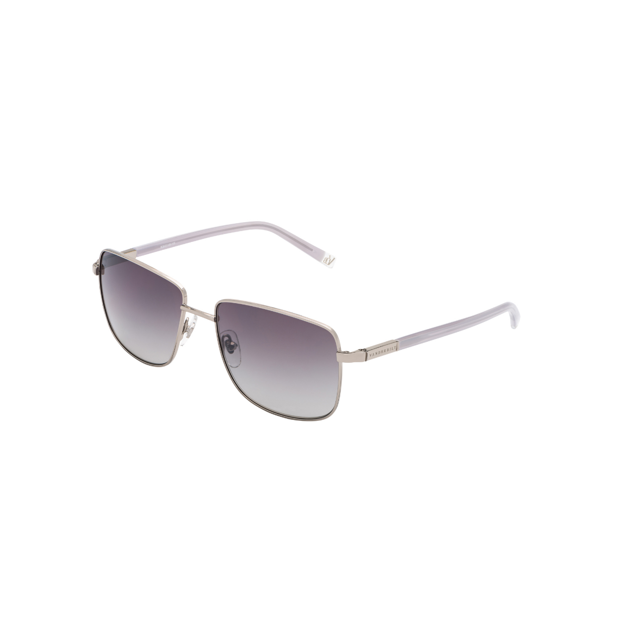 Vanderbilt New York | Aviator Square | Branded Latest & Stylish Sunglasses | Grey & Silver | UV Protected | Men | San Francisco Collection