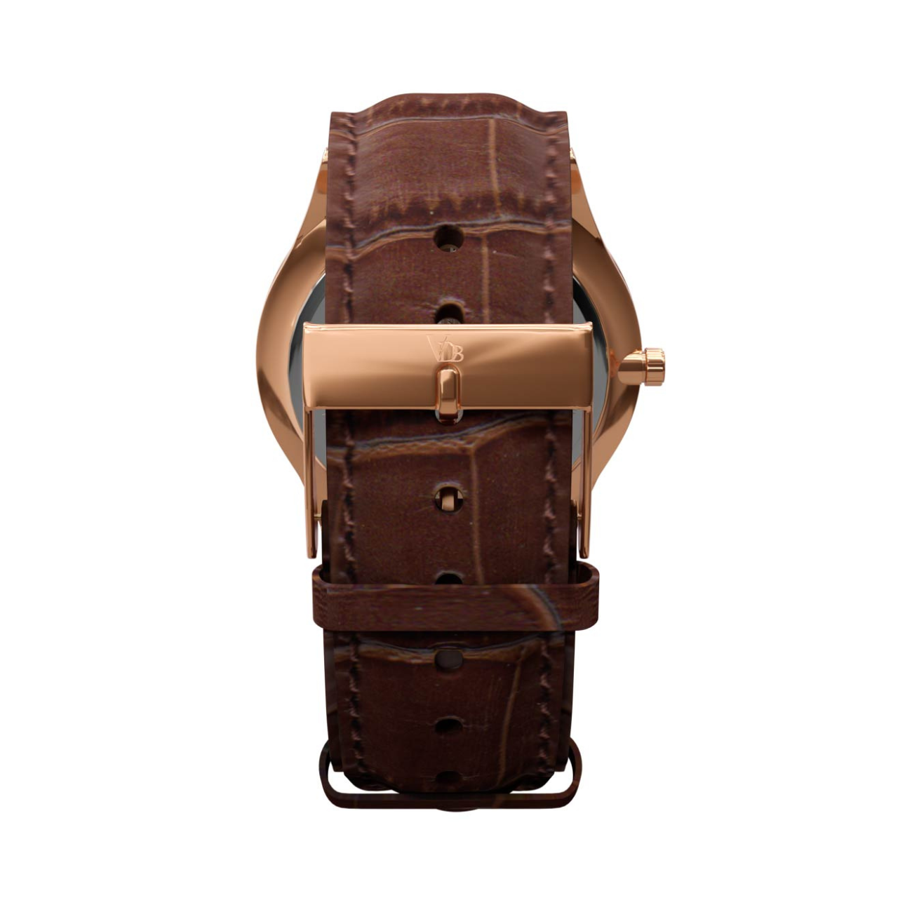 Vanderbilt New York | Analog | Luxury Watches | White & Brown | Leather Strap | Women | Breakers Collection