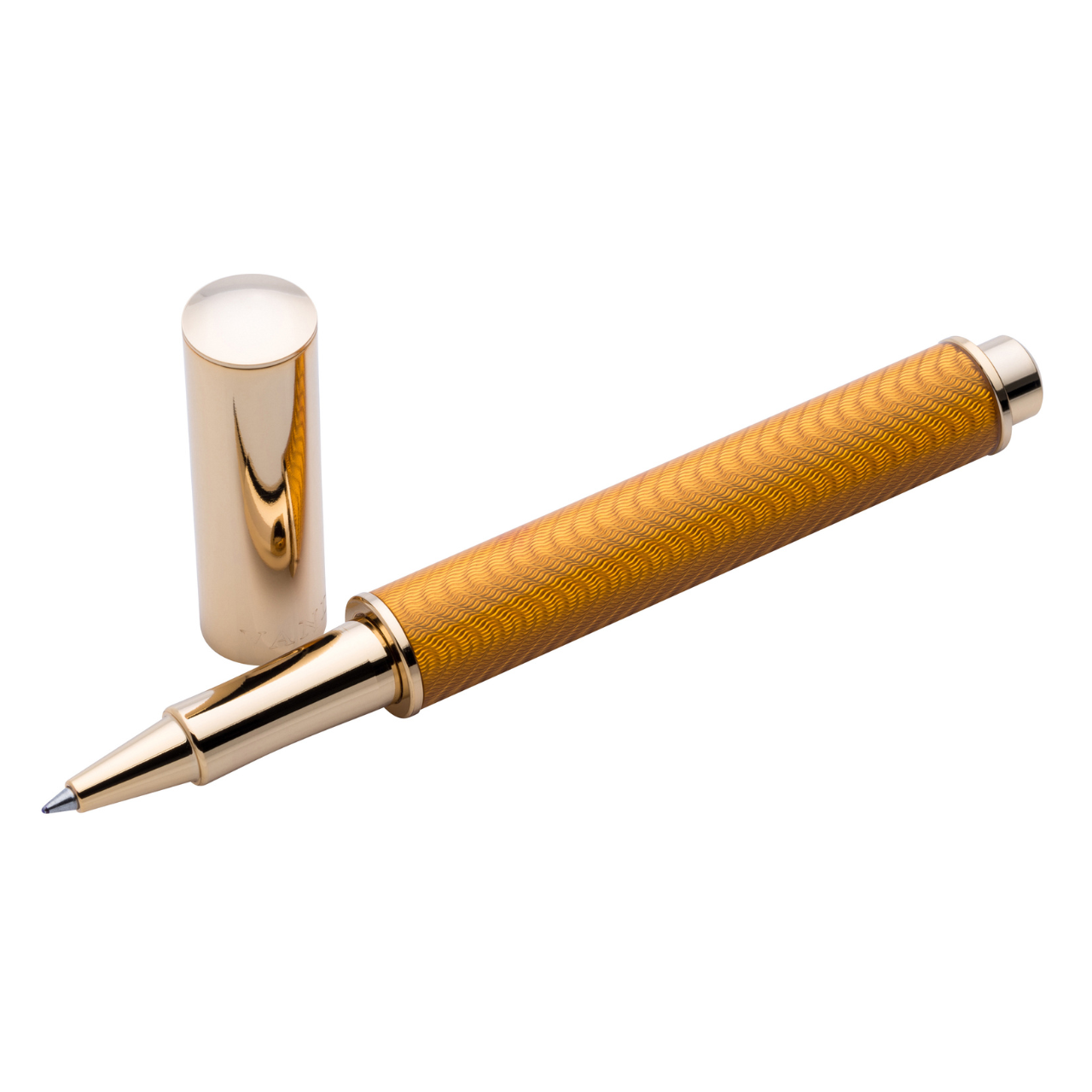 Vanderbilt New York | Roller Ball | Luxury Pens | Yellow & Gold | German Ink | Men & Women | GL Shelborne Collection