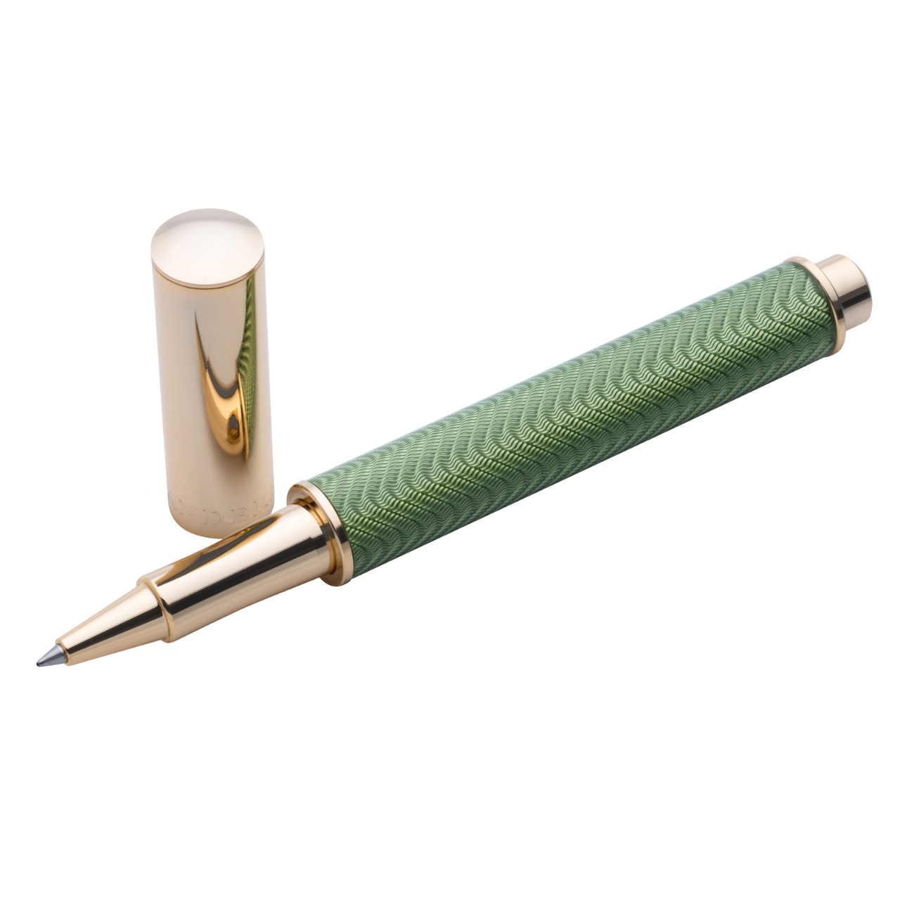 Vanderbilt New York | Roller Ball | Luxury Pens | Green & Gold | German Ink | Men & Women | GL Shelborne Collection