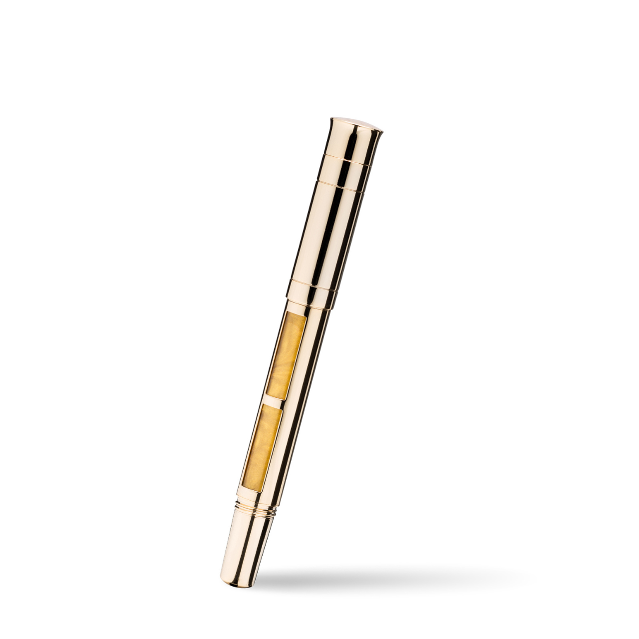 Vanderbilt New York | Roller Ball | Luxury Pens | Yellow & Gold | German Ink | Men & Women | Lakeshore Collection