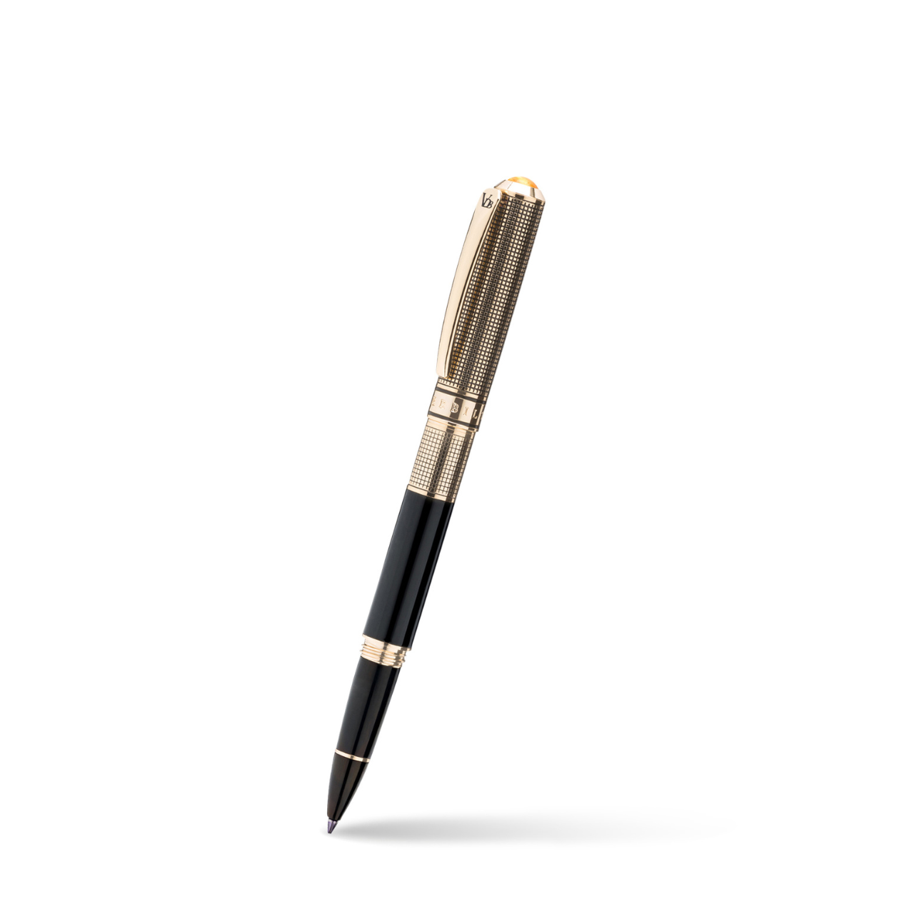 Vanderbilt New York | Roller Ball | Luxury Pens | Black & Gold | German Ink | Men & Women | Union Club Collection