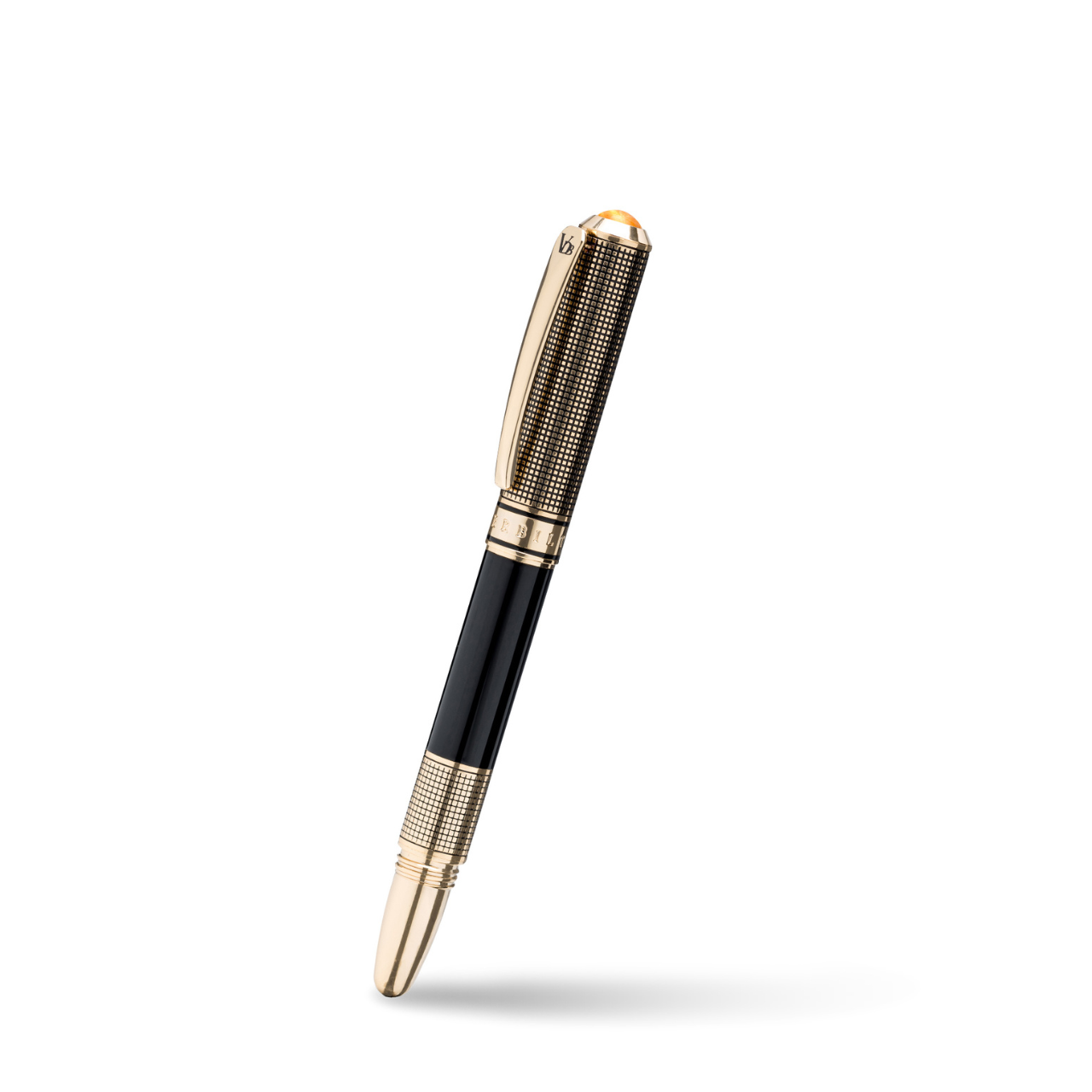 Vanderbilt New York | Roller Ball | Luxury Pens | Black & Gold | German Ink | Men & Women | Union Club Collection