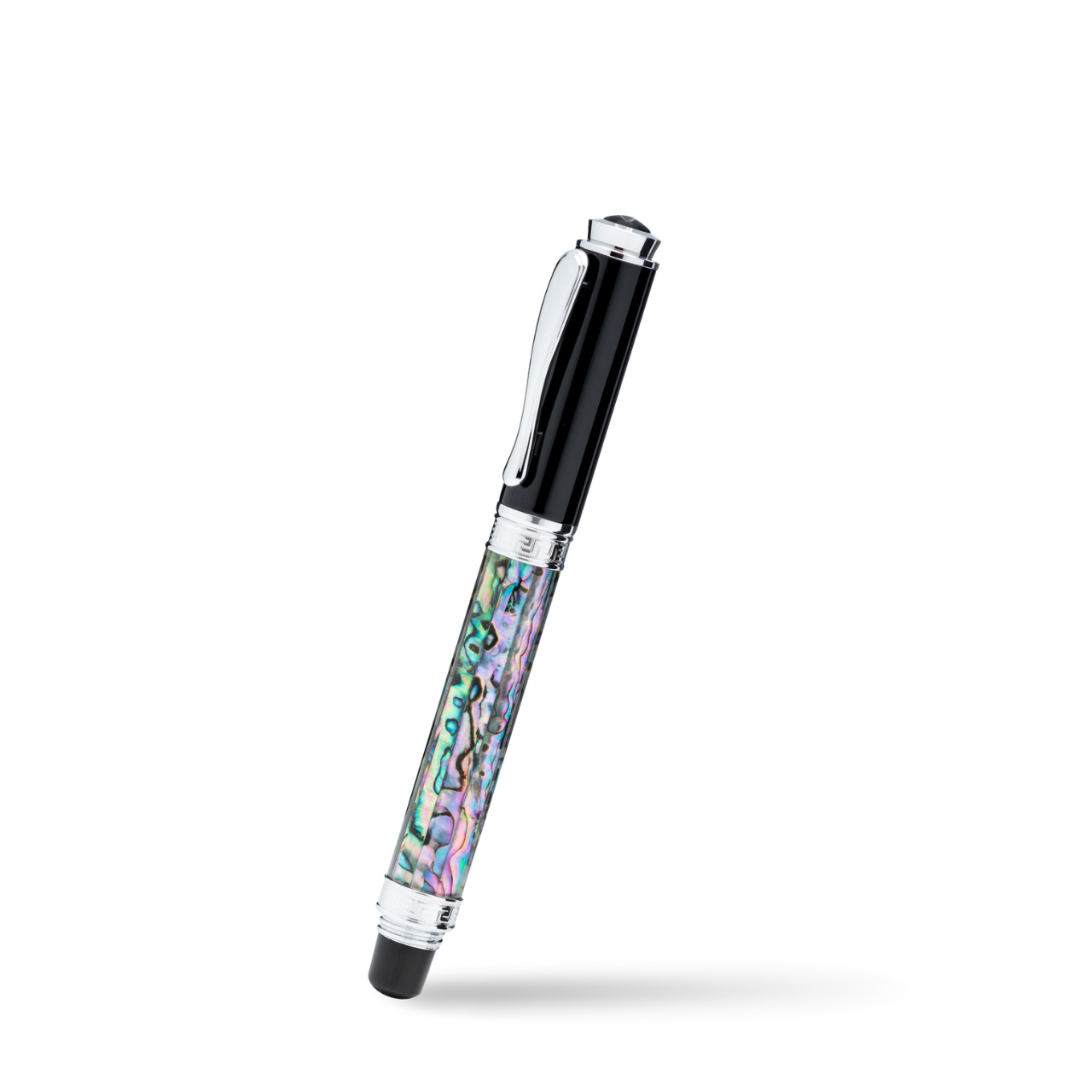 Vanderbilt New York | Roller Ball | Luxury Pens | Abalone & Silver | German Ink | Men & Women | Manhattan Club Collection