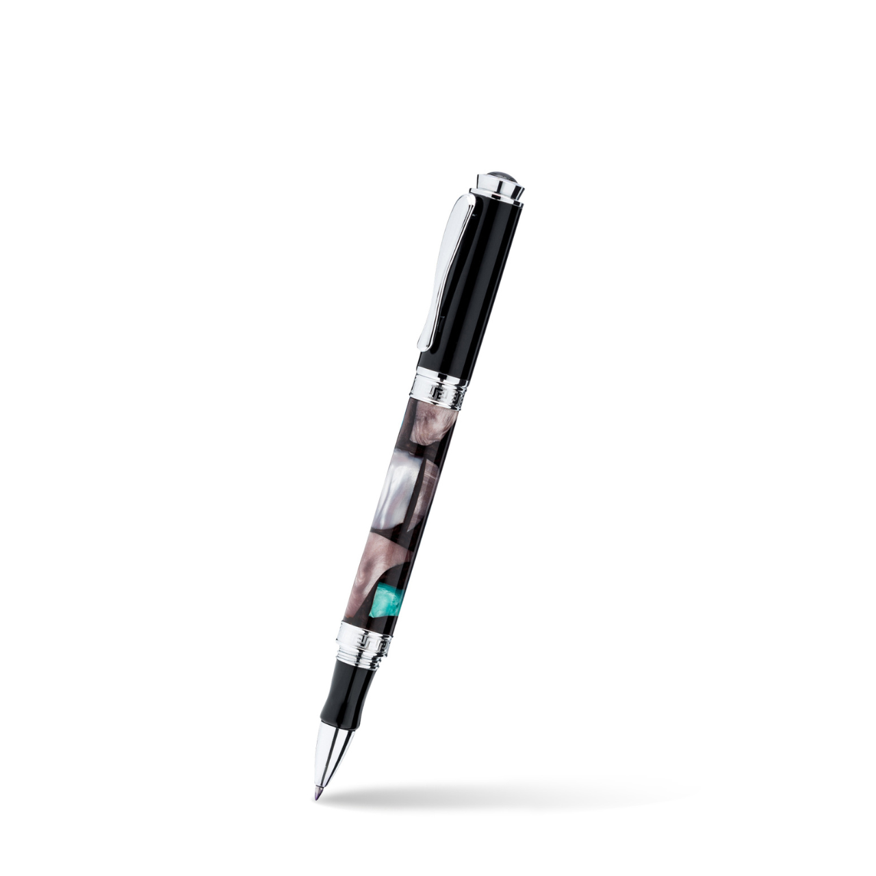 Vanderbilt New York | Roller Ball | Luxury Pens | Multi & Silver | German Ink | Men & Women | Manhattan Club Collection