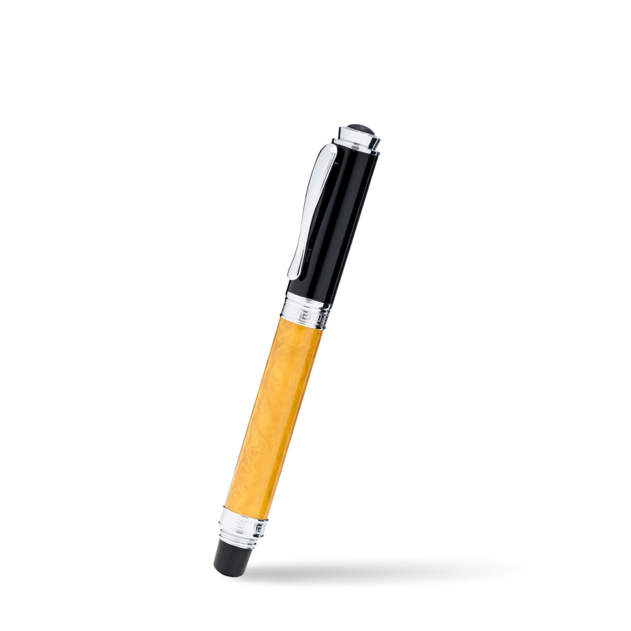 Vanderbilt New York | Roller Ball | Luxury Pens | Yellow & Silver | German Ink | Men & Women | Manhattan Club Collection