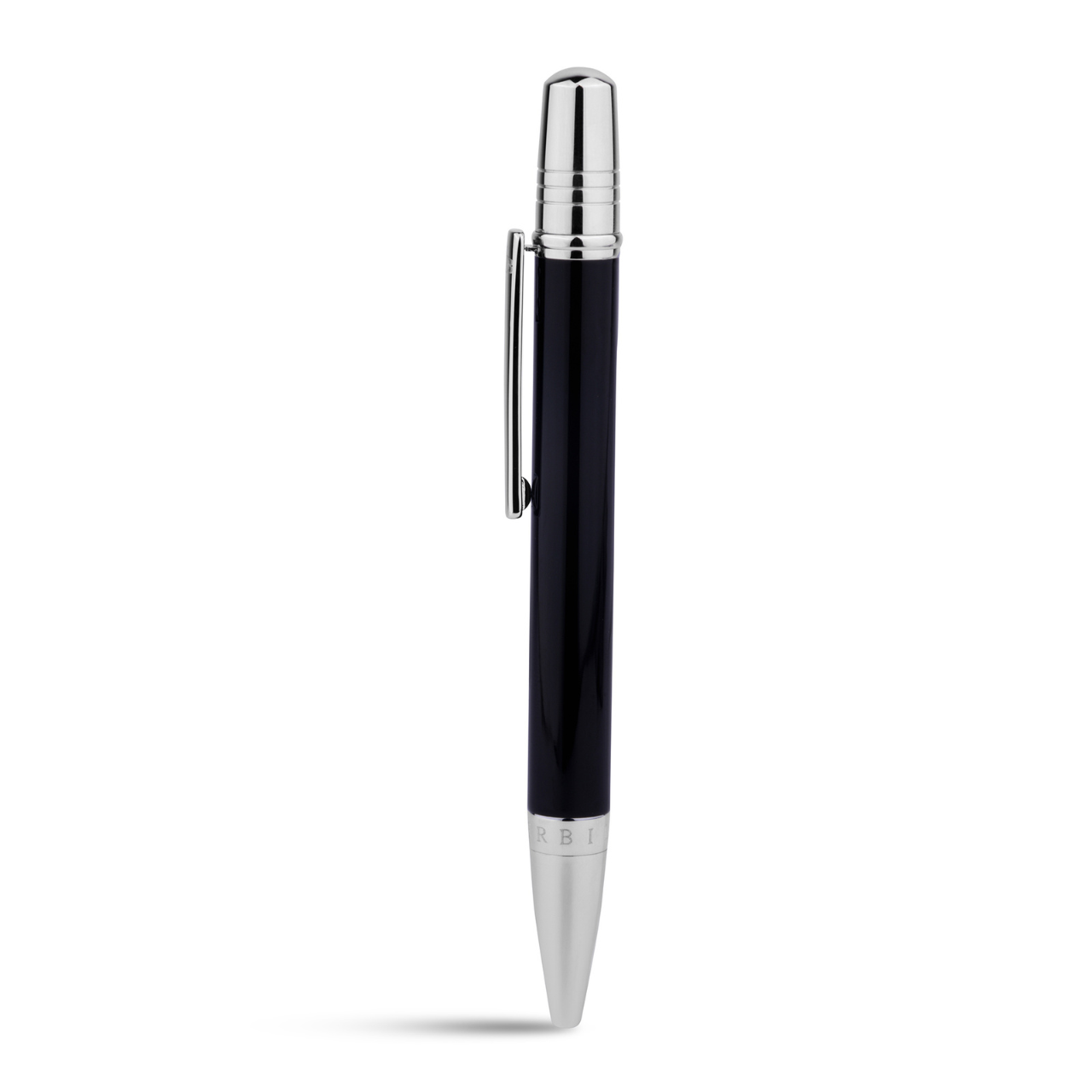 Vanderbilt New York | Roller Ball | Luxury Pens | Black & Silver | German Ink | Men & Women | Shakespeare Collection