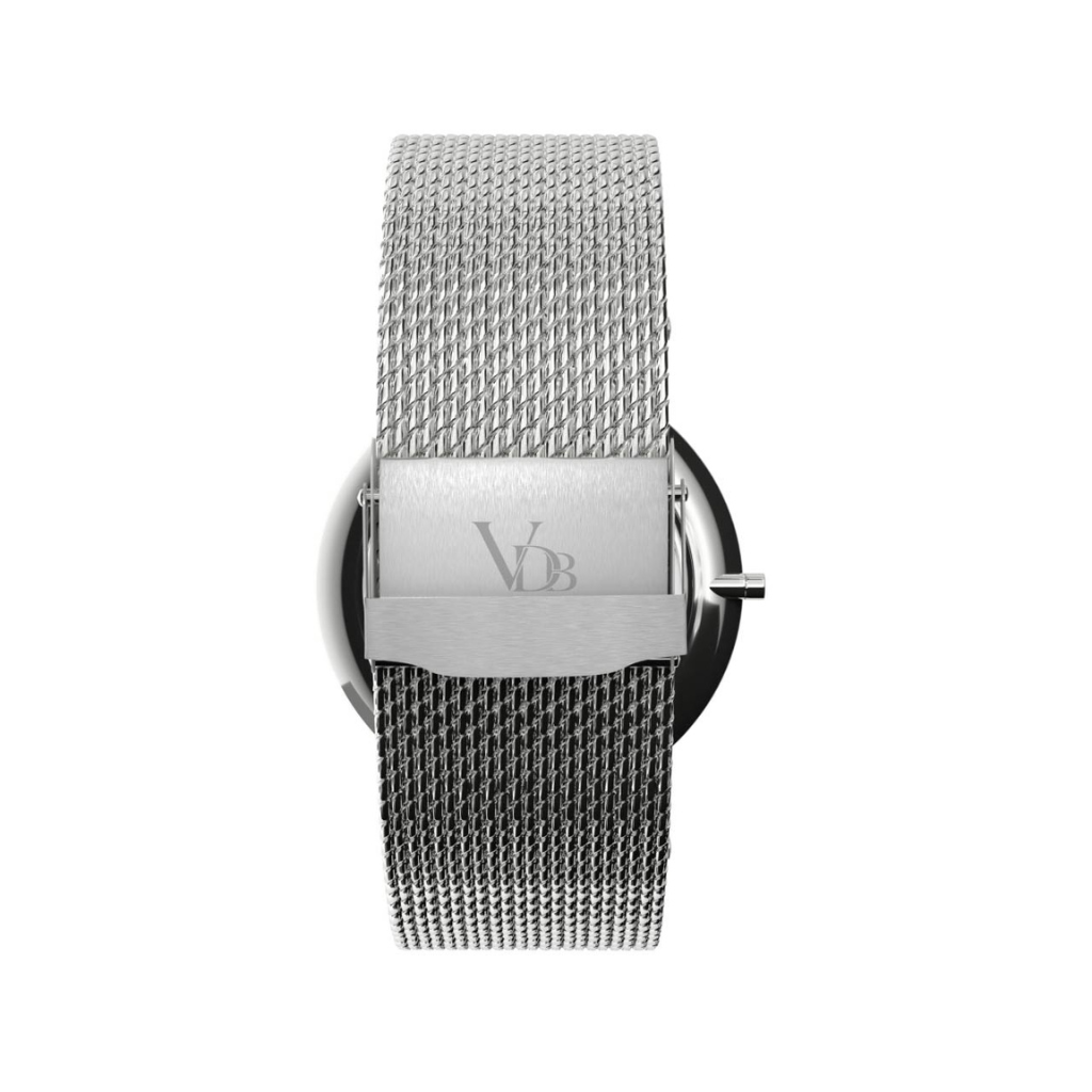 Vanderbilt New York | Analog | Luxury Watches | Grey & Silver | Mesh Strap | Men | Metropolitan Collection