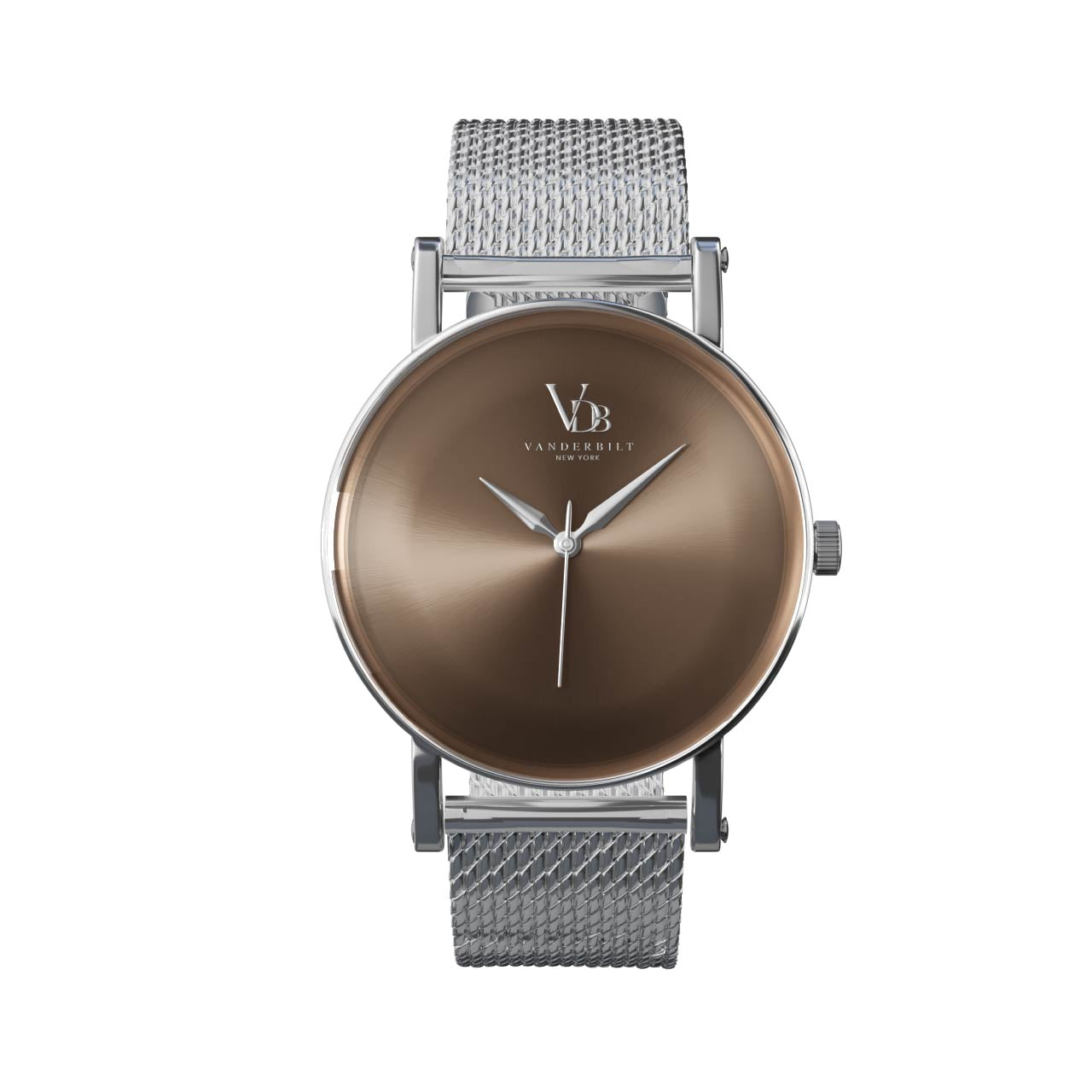 Vanderbilt New York | Analog | Luxury Watches | Burgundy & Silver | Mesh Strap | Women | Metro S Collection