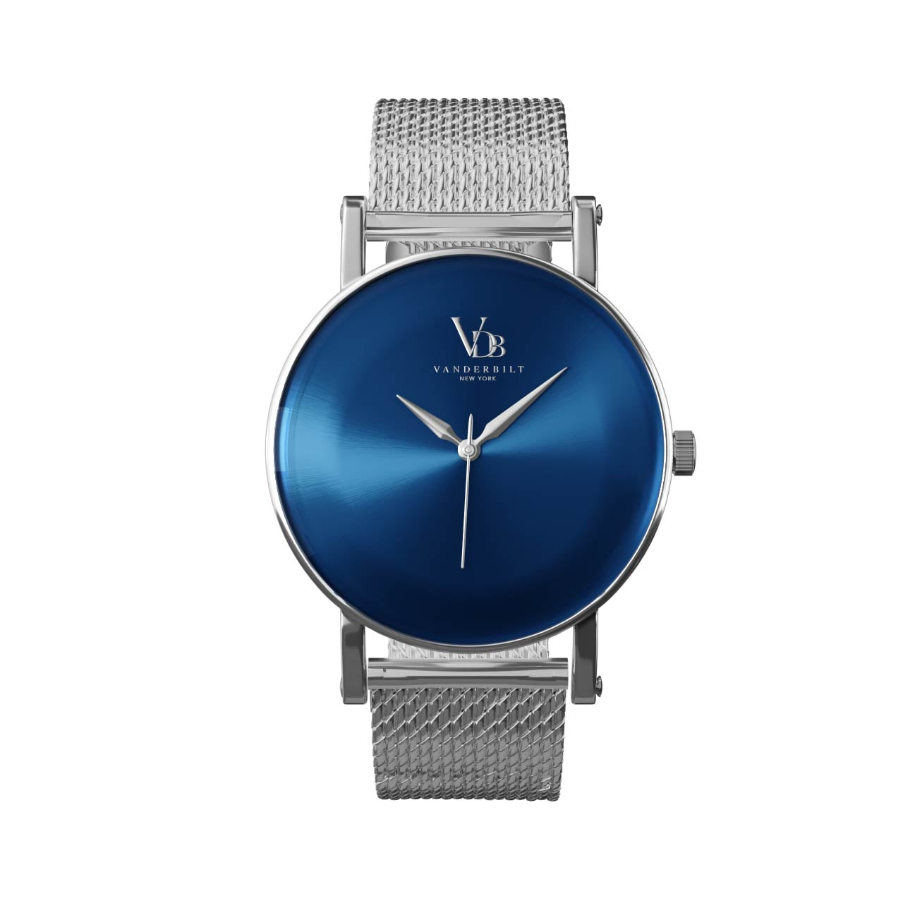 Vanderbilt New York | Analog | Luxury Watches | Blue & Silver | Mesh Strap | Women | Metro S Collection