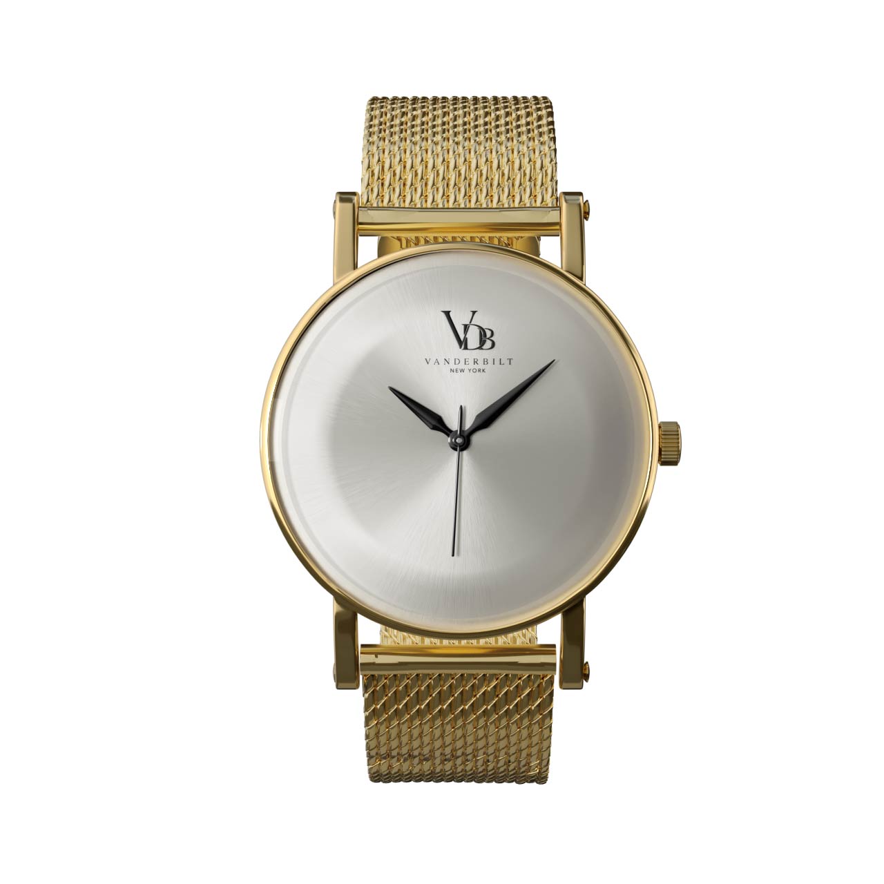 Vanderbilt New York | Analog | Luxury Watches | Silver & Gold | Mesh Strap | Women | Metro S Collection