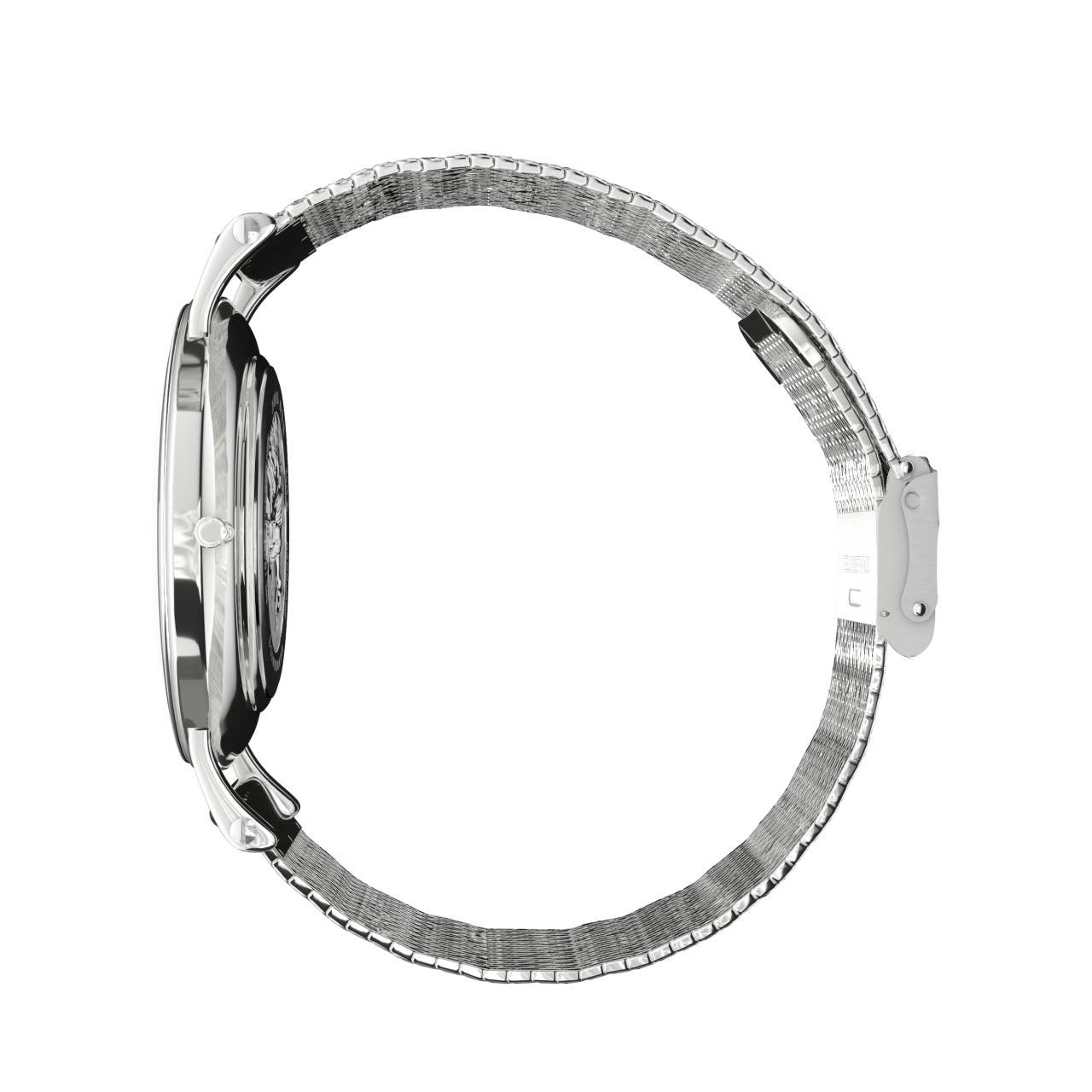 Vanderbilt New York | Analog | Luxury Watches | White & Silver | Mesh Strap | Men | Metropolitan Collection