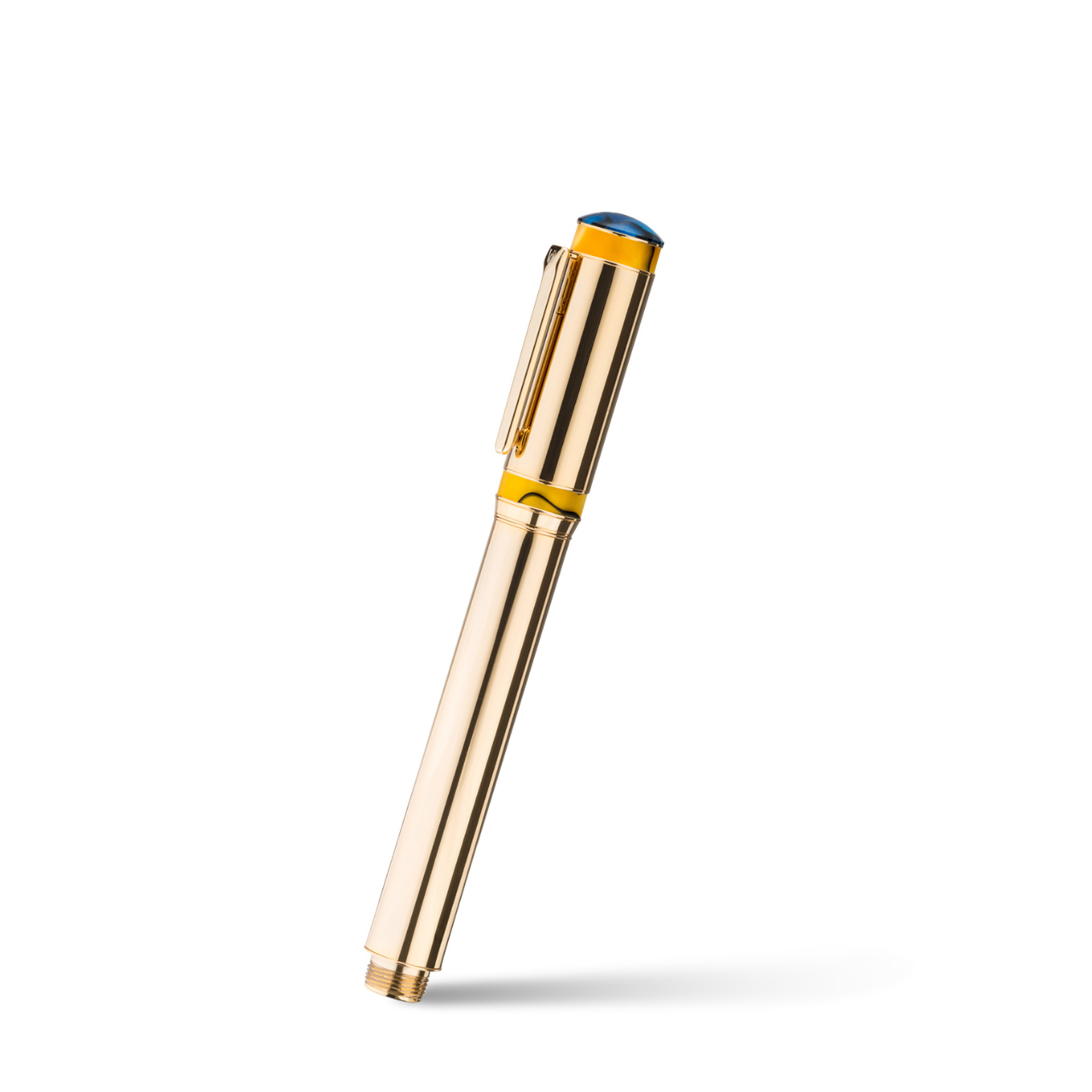 Vanderbilt New York | Roller Ball | Luxury Pens | Gold & Yellow | German Ink | Men & Women | Hyde Park Collection