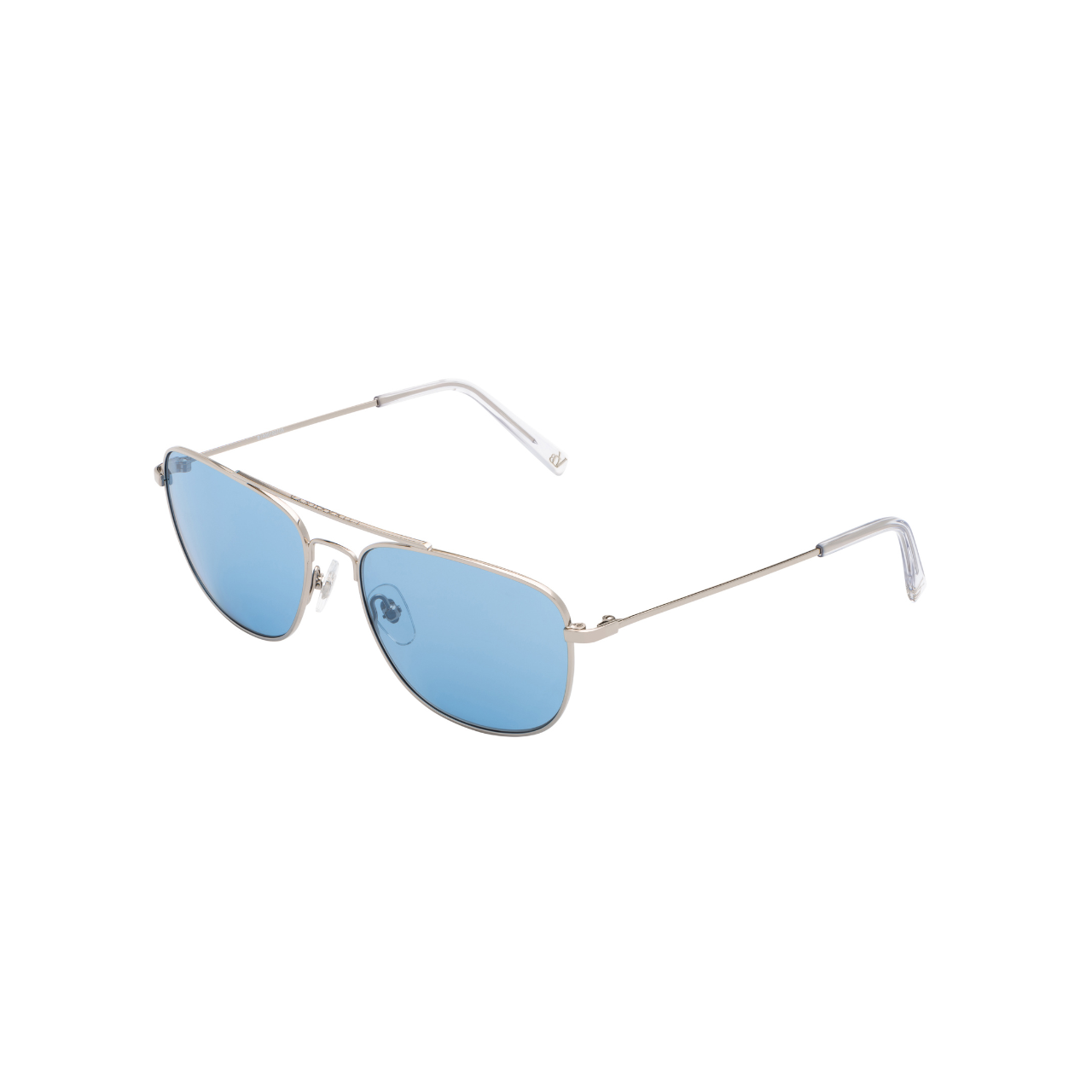 Vanderbilt New York | Aviator Square | Branded Latest & Stylish Sunglasses | Blue  & Silver | UV Protected | Men | California Collection