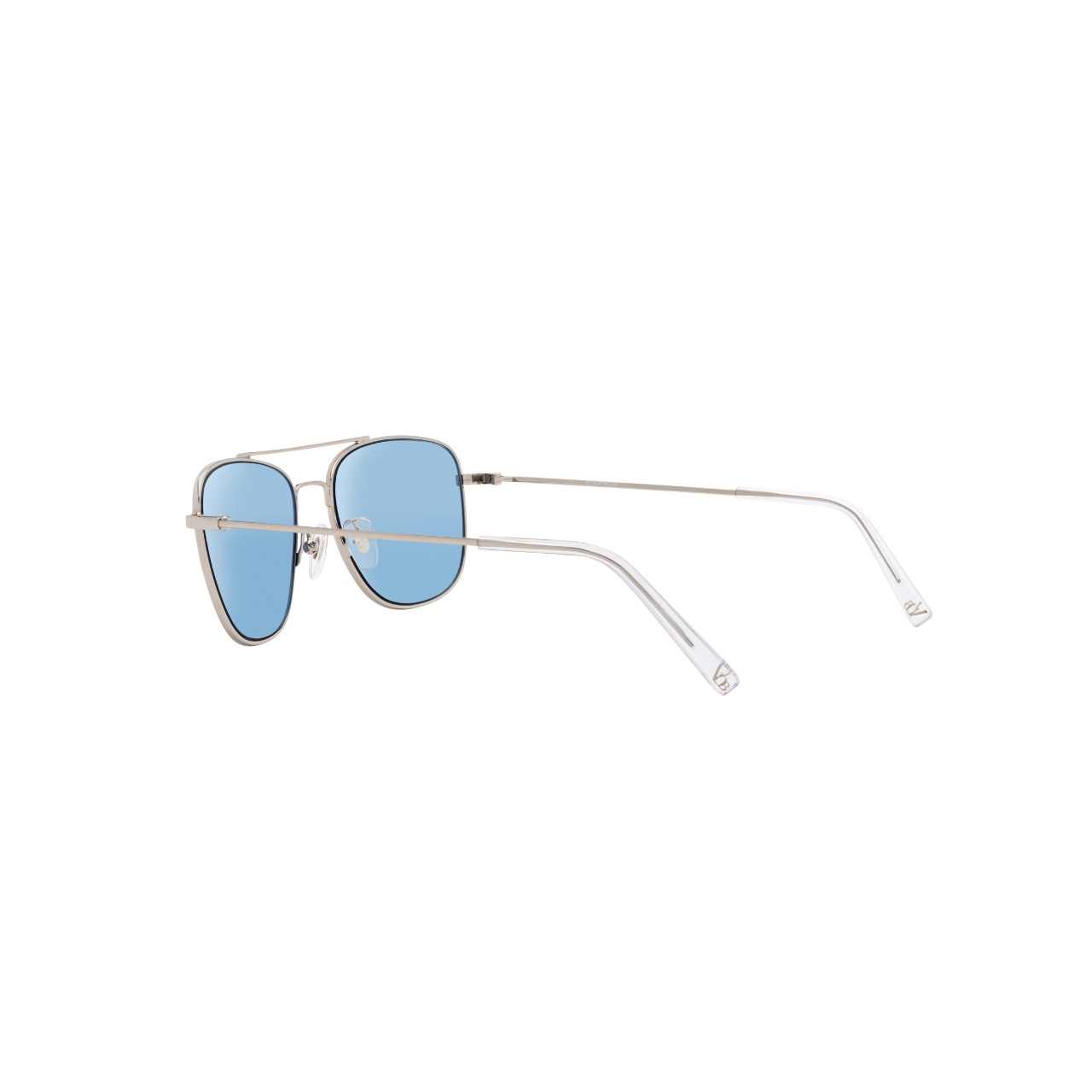 Vanderbilt New York | Aviator Square | Branded Latest & Stylish Sunglasses | Blue  & Silver | UV Protected | Men | California Collection