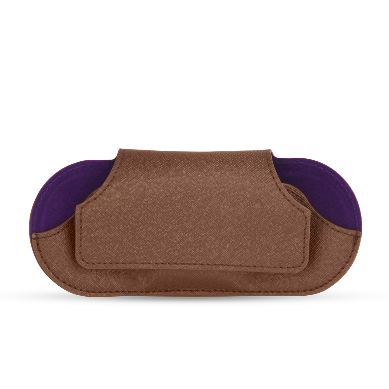 Vanderbilt New York | Brown | Sunglass Clip Case | Sleek & Stylish | Men & Women