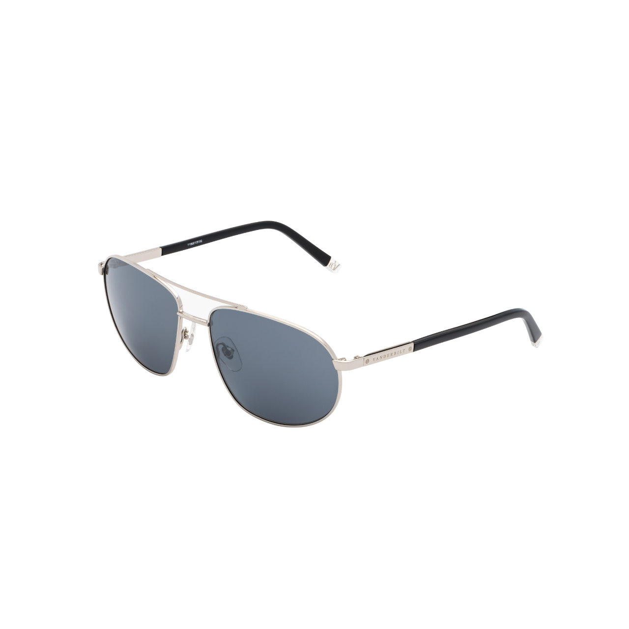 Vanderbilt New York | Aviator Square | Branded Latest & Stylish Sunglasses | Silver | UV Protected | Men | Washington Collection