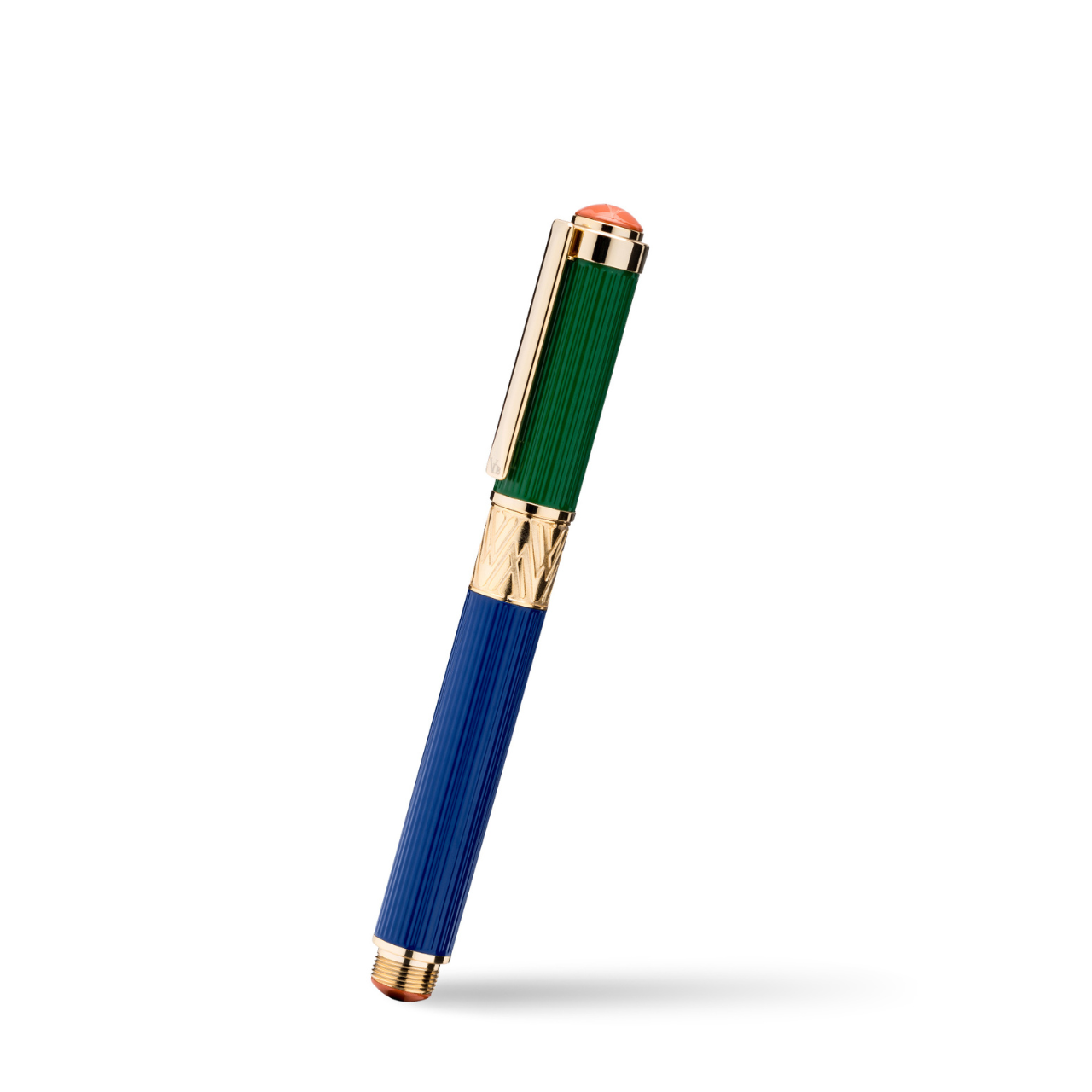 Vanderbilt New York | Roller Ball | Luxury Pens | Blue & Green | German Ink | Men & Women | Saratoga Springs Collection