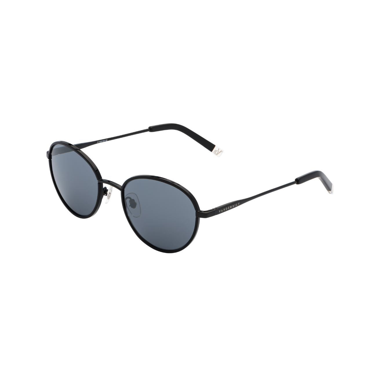 Vanderbilt New York | Oval | Branded Latest & Stylish Sunglasses | Grey & Black | UV Protected | Unisex| Boston Collection