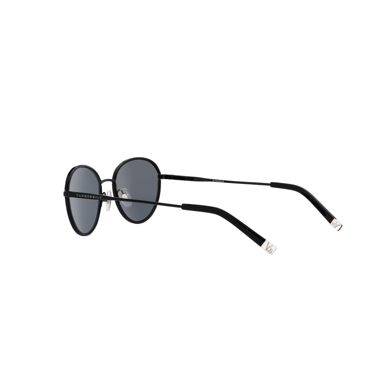 Vanderbilt New York | Oval | Branded Latest & Stylish Sunglasses | Grey & Black | UV Protected | Unisex| Boston Collection