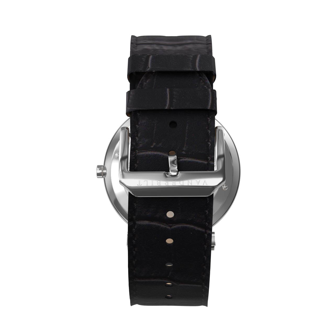 Vanderbilt New York | Analog | Luxury Watches | White & Black | Leather Strap | Men | Whitney Collection